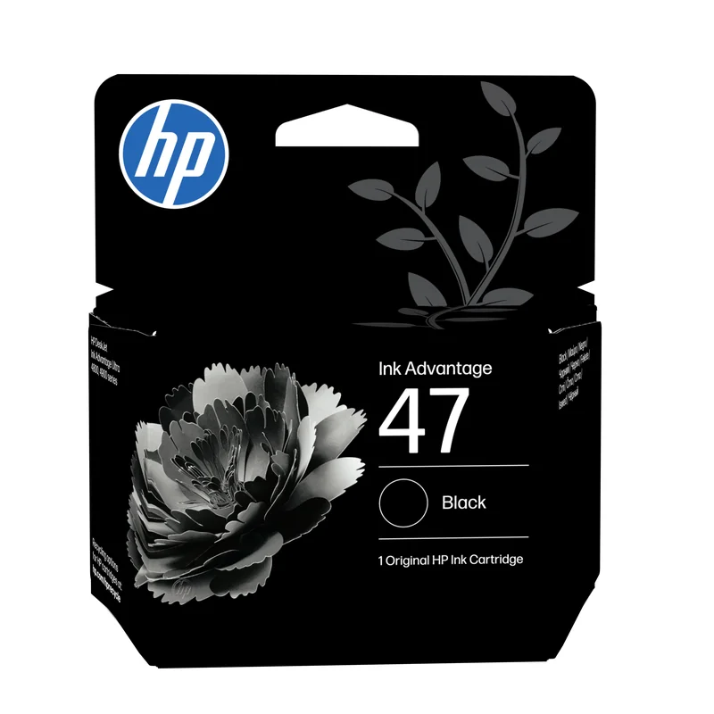 Tinteiro HP 47 Original Ink Advantage Preto 26ml (Até 1300 Páginas) - Imagem 1