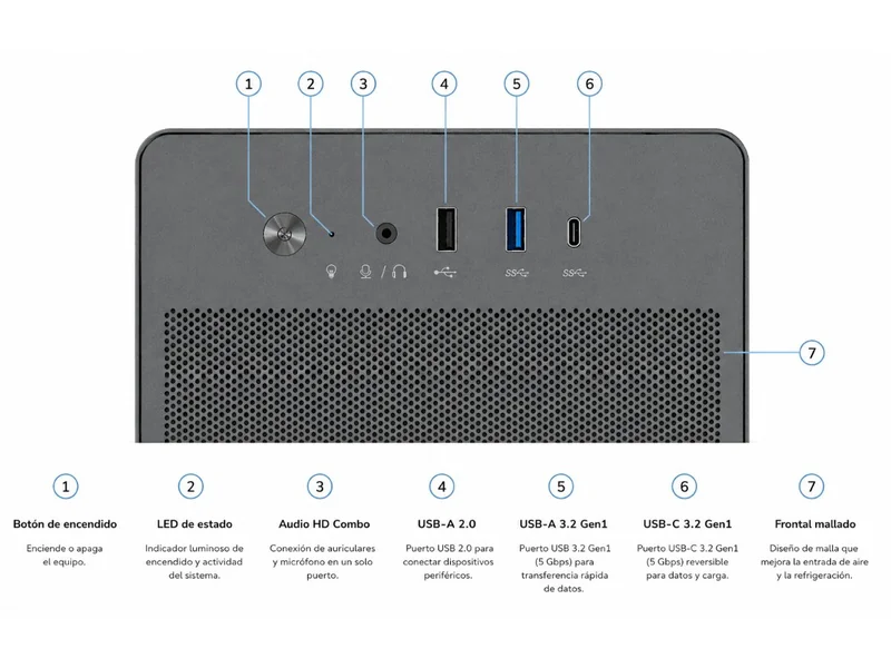 Caixa PC COOLBOX M100 Micro ATX 1x 3.5" 2x 2.5" 2x USB 3.0 Sem Fonte - Imagem 5