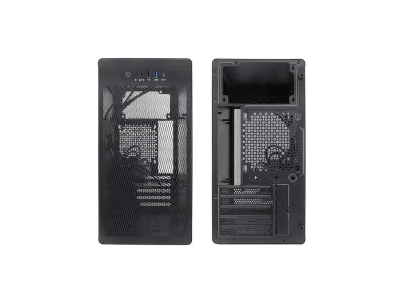 Caixa PC COOLBOX M100 Micro ATX 1x 3.5" 2x 2.5" 2x USB 3.0 Sem Fonte - Imagem 6