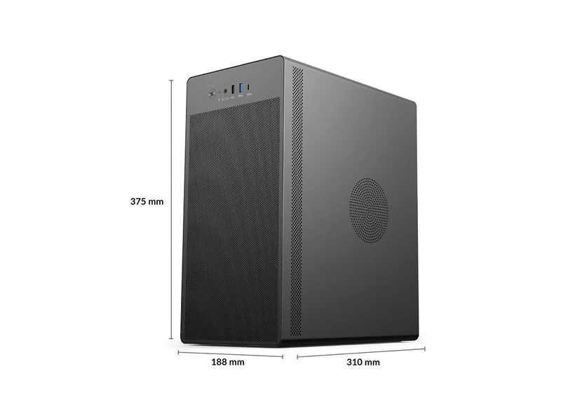 Caixa PC COOLBOX M100 Micro ATX 1x 3.5" 2x 2.5" 2x USB 3.0 Sem Fonte - Imagem 8