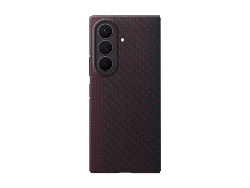 Capa Protectora Samsung EF-KF976 Galaxy Z Fold8 Ultra em Carbono com Ímanes Violeta - Imagem 3