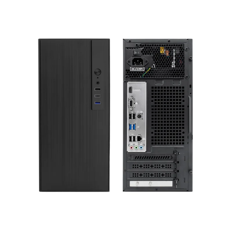 Caixa PC CoolBox M460 Micro-ATX 1x 3.5" 1x 2.5" Sem Fonte - Imagem 2