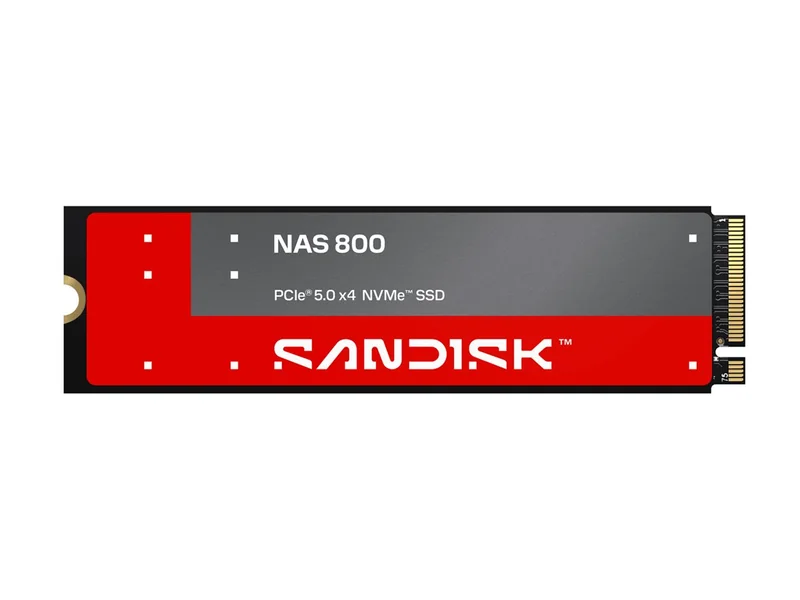 SSD SanDisk NAS 800 1.92TB M.2 2280 NVMe PCIe 5.0 x4 TLC Encriptado - Imagem 2