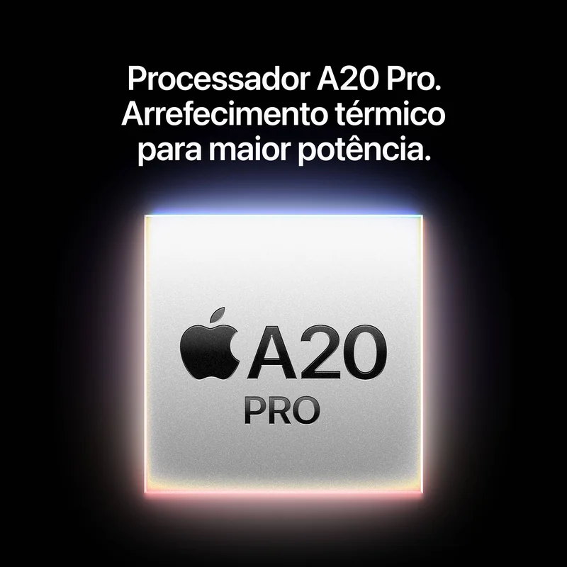 Smartphone Apple iPhone 18 Pro 512GB 6.3" OLED 120Hz Chip A20 Pro Prata - Imagem 5