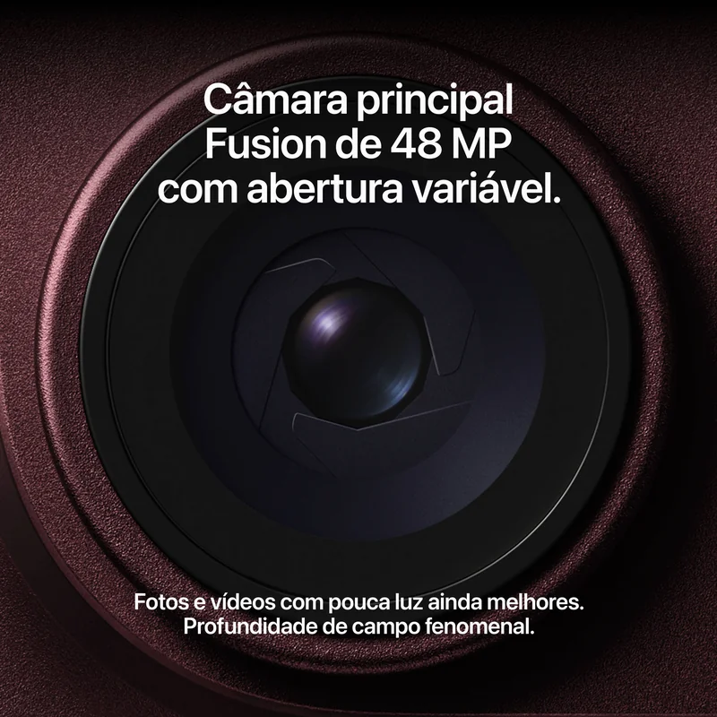 Smartphone Apple iPhone 18 Pro 2TB 5G Ecrã 6.3" OLED 120Hz Processador A20 Pro Borgonha - Imagem 2