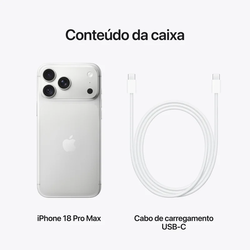 Smartphone Apple iPhone 18 Pro Max 1TB Ecrã 6.9" OLED 120Hz Processador A20 Pro Prata - Imagem 9