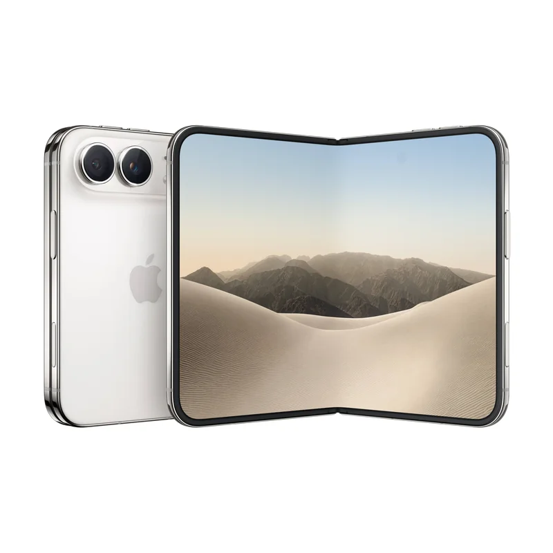 Smartphone Apple iPhone Duo 512GB 7.6" OLED 120Hz Processador A20 Pro 5G Branco Estrelar - Imagem 1