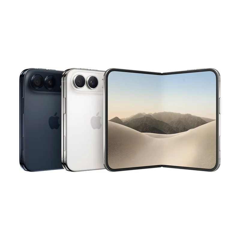 Smartphone Apple iPhone Duo 7.6" A20 Pro 2TB 5G Ecrã Duplo 120Hz Titânio Céu Nocturno - Imagem 7