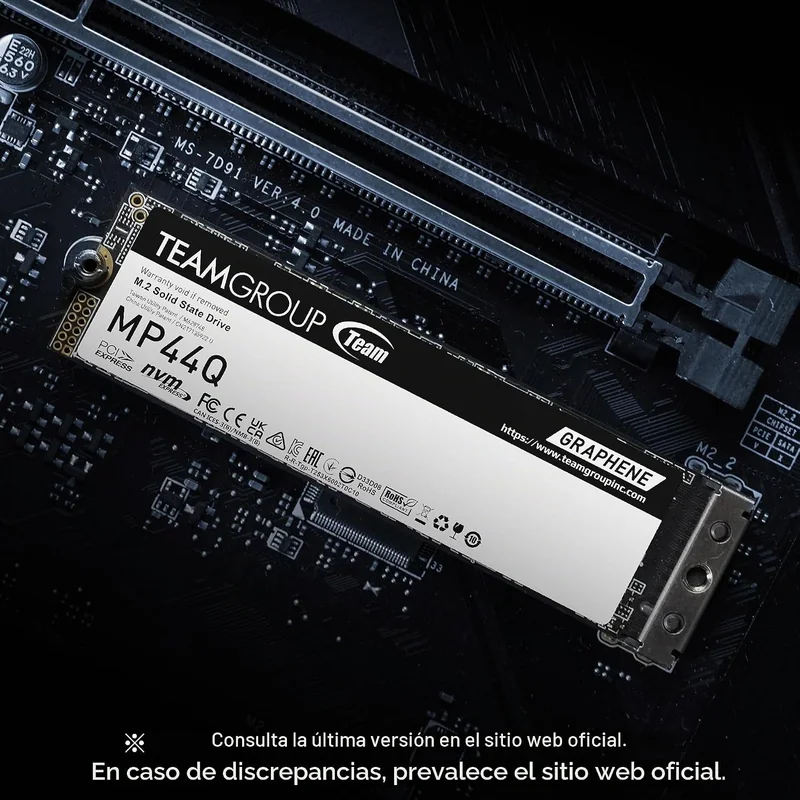 SSD Interno Team Group MP44Q 4TB M.2 PCIe 4.0 NVMe - Imagem 2
