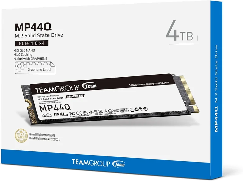 SSD Interno Team Group MP44Q 4TB M.2 PCIe 4.0 NVMe - Imagem 6