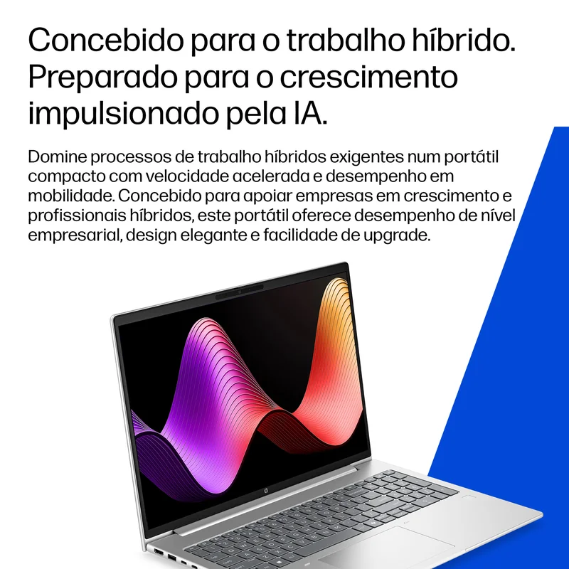 Portátil HP ProBook 4 G2i 16 AI 16" 2.5K Intel Core Ultra 7 356H 24GB 1TB SSD Windows 11 Pro - Imagem 9