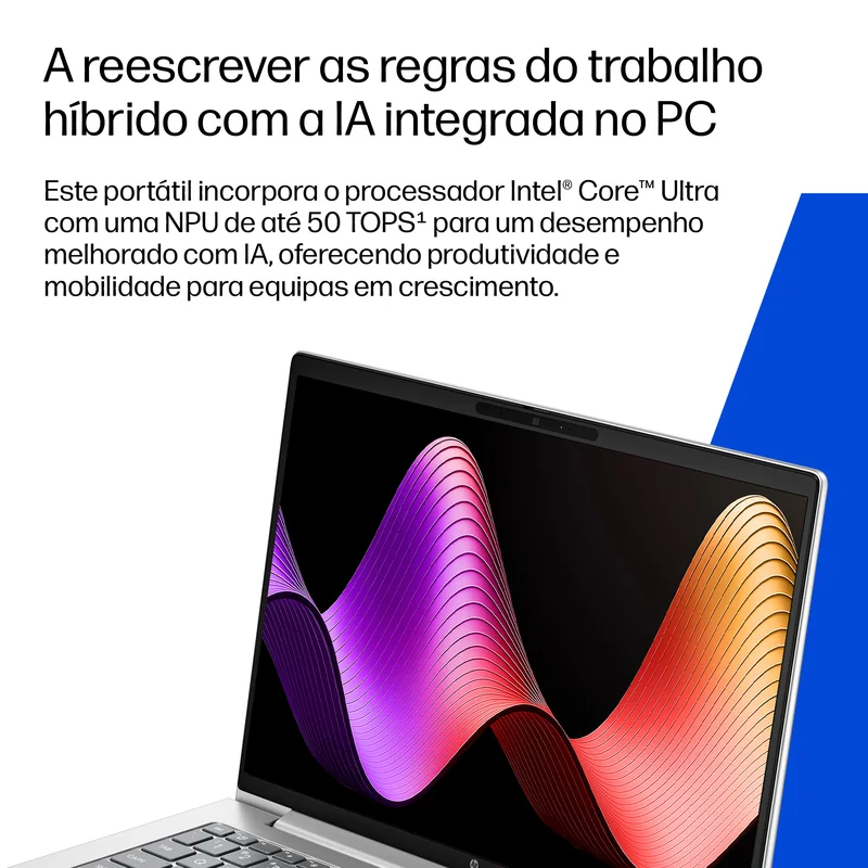 Portátil HP ProBook 4 G2i 16 AI 16" 2.5K Intel Core Ultra 7 356H 24GB 1TB SSD Windows 11 Pro - Imagem 5