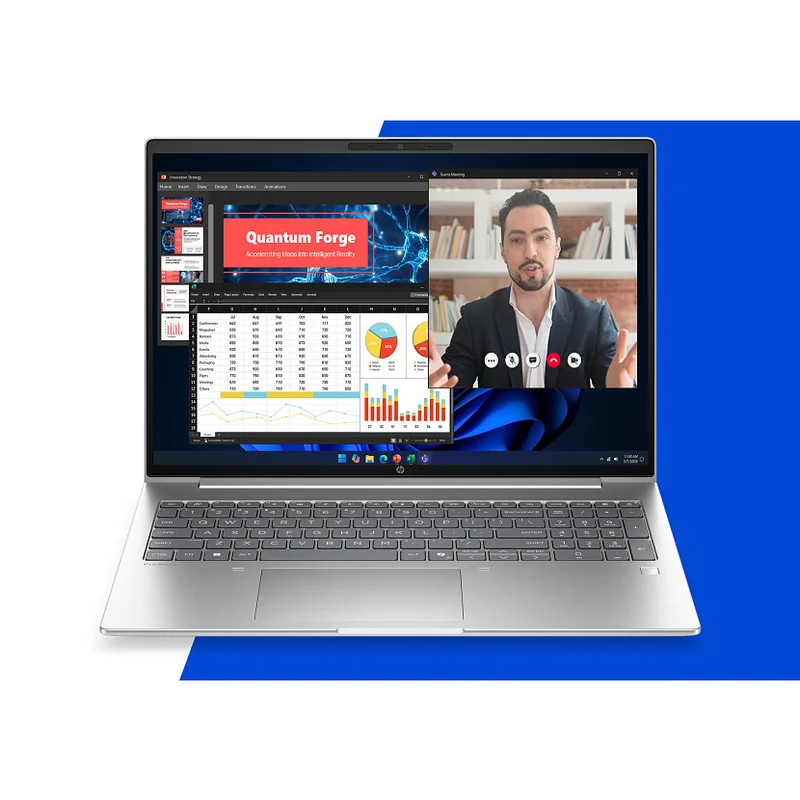 Portátil HP ProBook 4 G2i 16 AI 16" 2.5K Intel Core Ultra 7 356H 24GB 1TB SSD Windows 11 Pro - Imagem 13