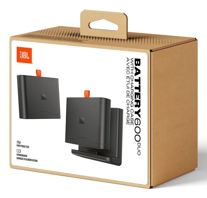 Bateria e Estojo de Carregamento JBL Battery 600 2x Li-Ion 4584 mAh 99.02 Wh 45W USB-C Preto - Imagem 8