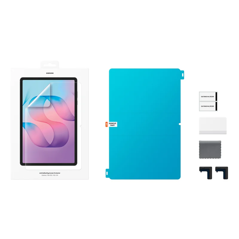 Protetor de Ecrã Samsung Anti-Reflexo para Galaxy Tab S12+ Transparente - Imagem 4