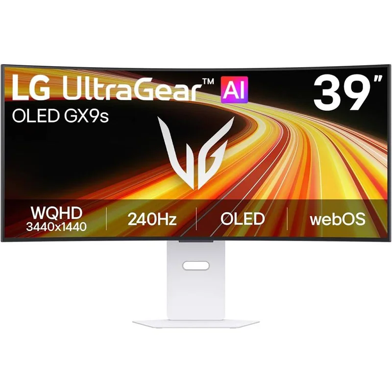 Monitor LG UltraGear 39GX90SB 39" OLED 21:9 0.03ms 275cd/m2 Altifalantes Branco - Imagem 1