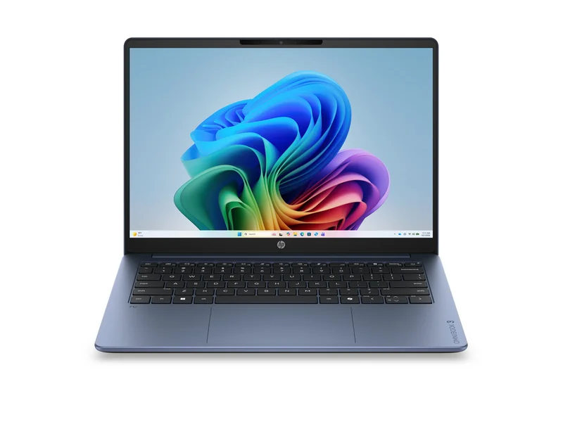 Portátil HP OmniBook 3 14-hz0005npx Snapdragon X X1-26-100 14" 2K 16GB 512GB SSD Win11 Home - Imagem 2
