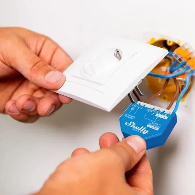 Interruptor Inteligente Shelly Wave 1 Z-Wave 16A QNSW-001X16EU - Imagem 4
