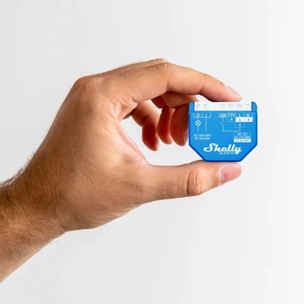 Interruptor Inteligente Shelly Wave 1 Z-Wave 16A QNSW-001X16EU - Imagem 2