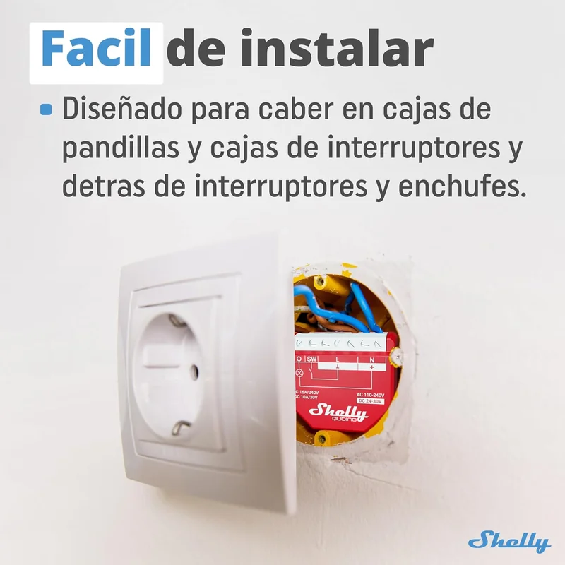 Interruptor Inteligente Shelly Wave 1PM com Medição de Consumo e Controlo Remoto QNSW-001P16EU - Imagem 5