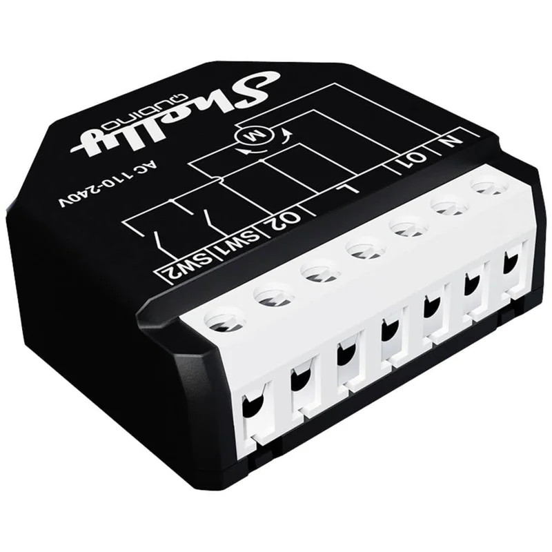 Controlador de Estores Shelly Wave Shutter com Monitorização de Energia Z-Wave QNSH-001P10EU - Imagem 4