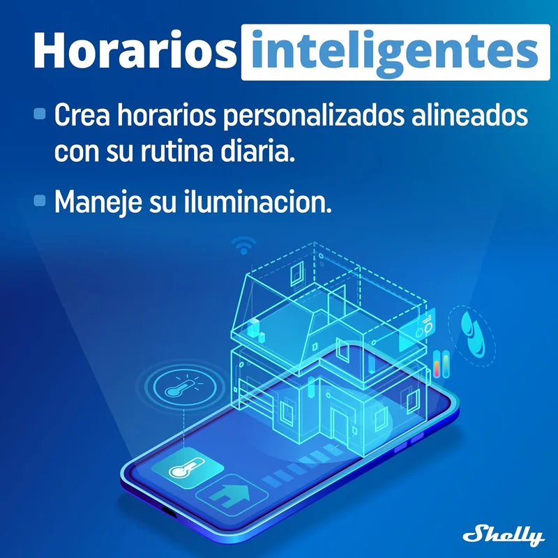 Controlador de Estores Shelly Wave Shutter com Monitorização de Energia Z-Wave QNSH-001P10EU - Imagem 7