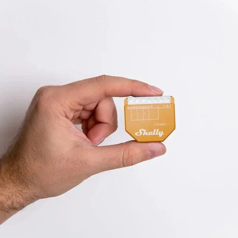 Controlador de Cenas Shelly Wave i4 EU LR Z-Wave 4 Entradas Automação - Imagem 5