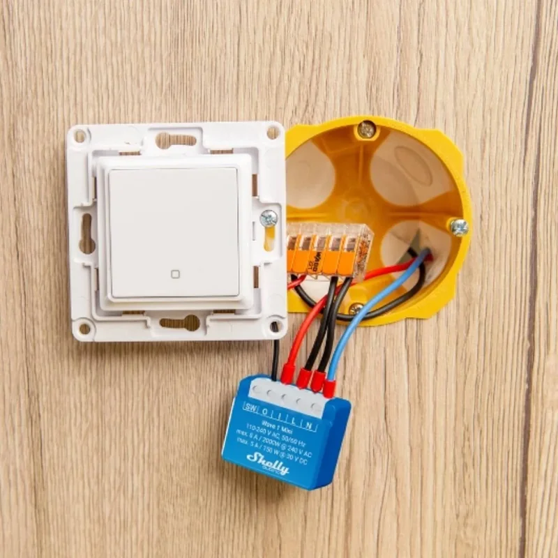 Interruptor Inteligente Shelly Wave 1 Mini Z-Wave Long Range 1 Canal EU - QTSW-0A1X8EU - Imagem 6