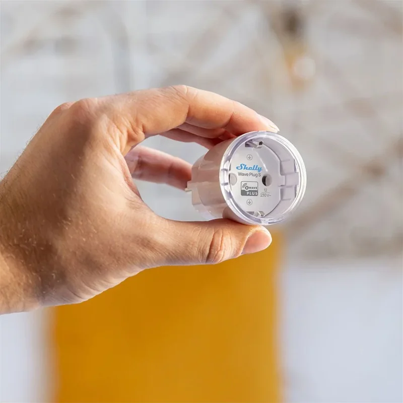 Tomada Inteligente Shelly Wave Plug S com Monitorização de Energia e Controlo Remoto - Imagem 4