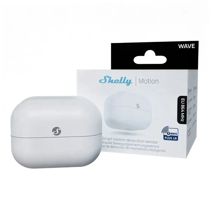 Sensor de Movimento e Luminosidade SHELLY Wave Motion Z-Wave Long Range QLMO-003FEU - Imagem 2