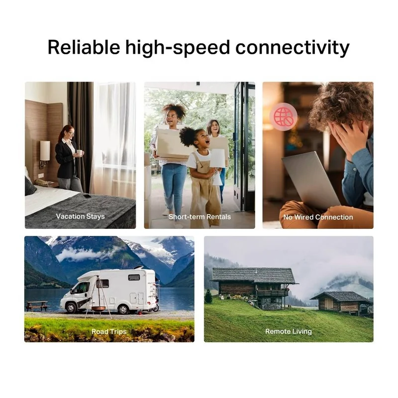 Router Mercusys MB521-5G V1 AX3000 Wi-Fi 6 Dual Band 5G/4G 2 Portas Gigabit - Imagem 5