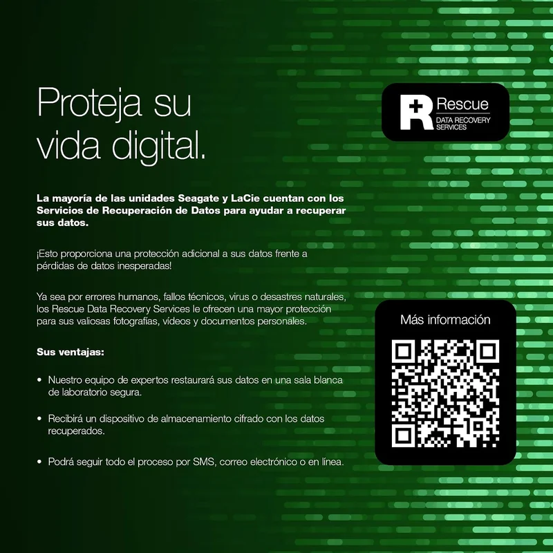 Disco Rígido Externo Seagate Expansion Portable 4TB 2.5" USB 3.0 Preto com Rescue Data Recovery - Imagem 2