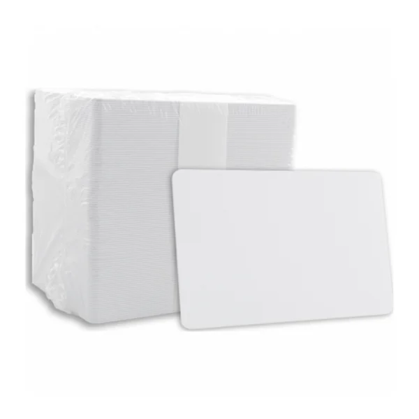 Cartões PVC CR80 em Branco Laminados Zebra (Pack 500 unidades) - Imagem 2