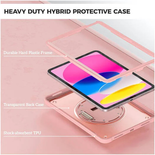 Capa de Proteção Port Designs Pro Shock Clear 360 para iPad Gen10 10.9'' e Gen11 11'' - Imagem 5
