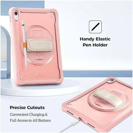Capa de Proteção Port Designs Pro Shock Clear 360 para iPad Gen10 10.9'' e Gen11 11'' - Imagem 2