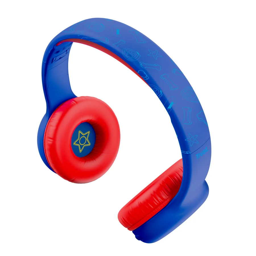 Auriculares Sem Fios Trust NOUNA Paw Patrol para Crianças – Azul - Imagem 2