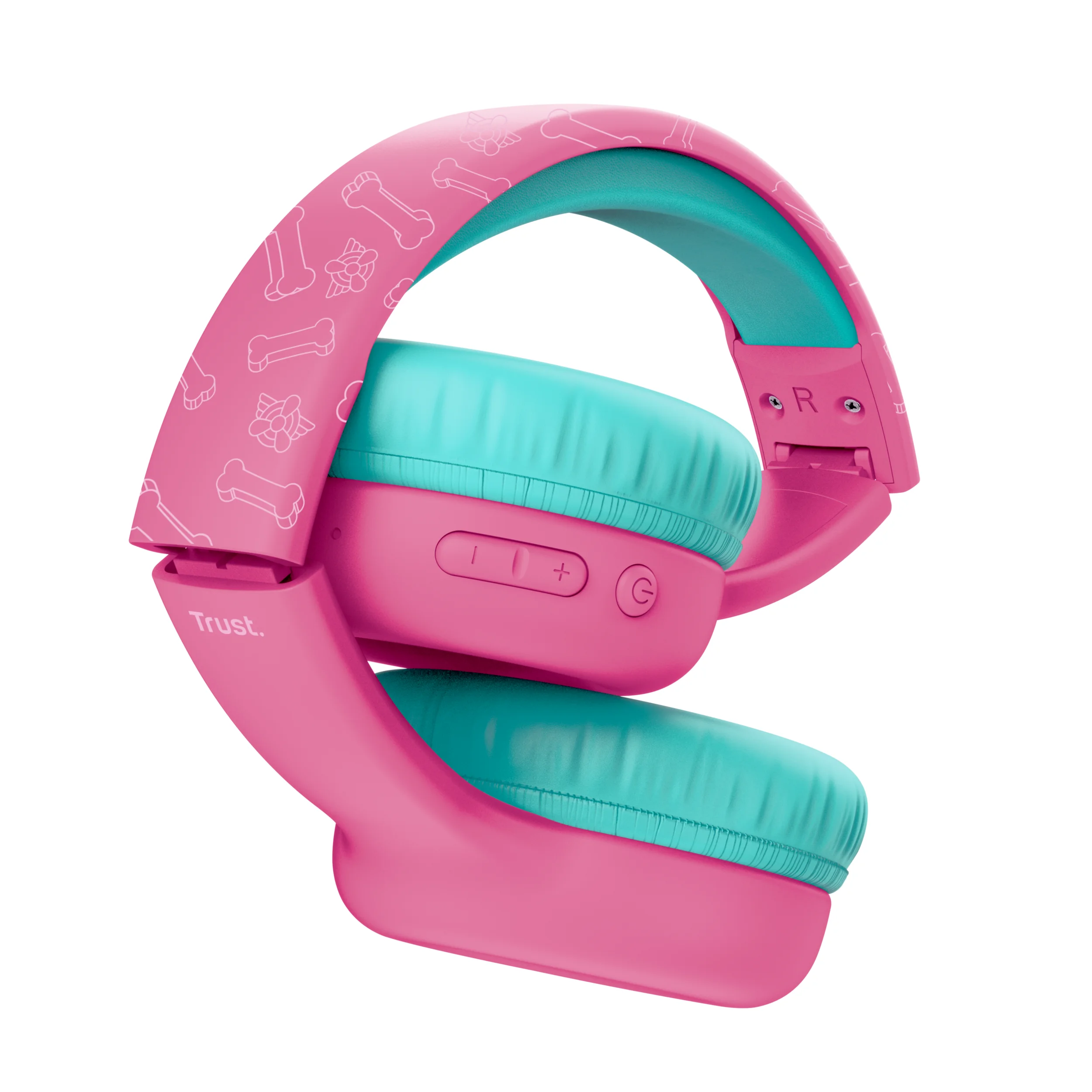 Auriculares Sem Fios Trust NOUNA Paw Patrol para Crianças – Rosa - Imagem 7