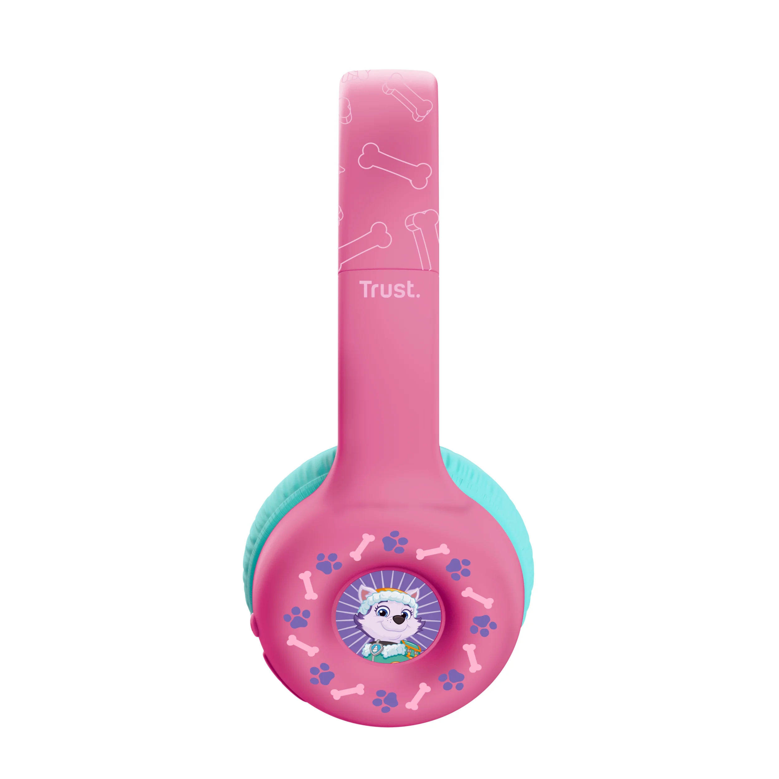 Auriculares Sem Fios Trust NOUNA Paw Patrol para Crianças – Rosa - Imagem 6