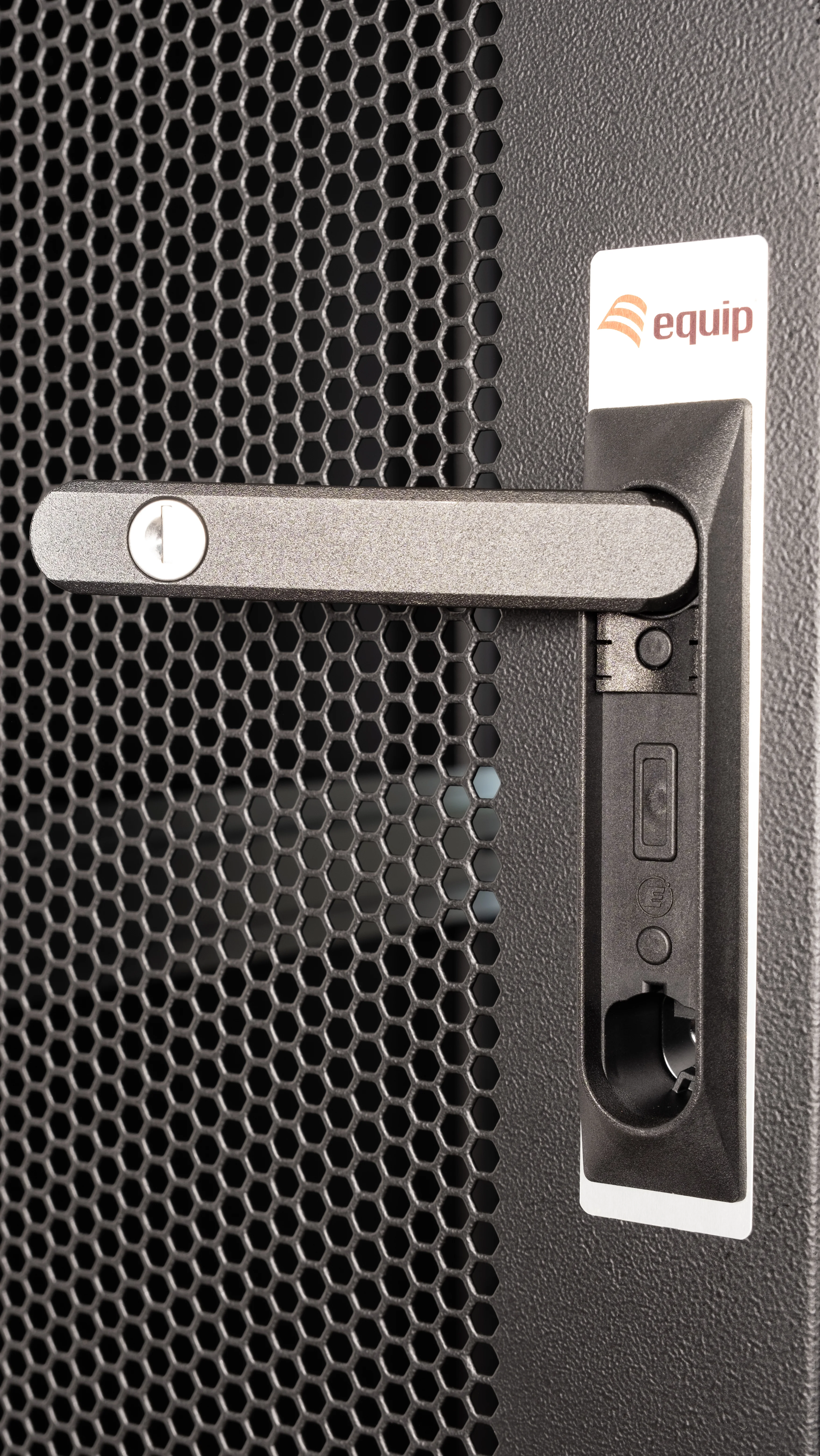 Bastidor Rack 19" Equip Basic Flex 26U 600x1000mm Porta Frontal Perfurada Preto RAL9005 - Imagem 5
