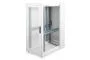 Armário de Rede Rack 19" 26U 600x1000mm Equip Basic Flex Porta Frontal Perfurada Cinzento RAL7035 - Imagem 2