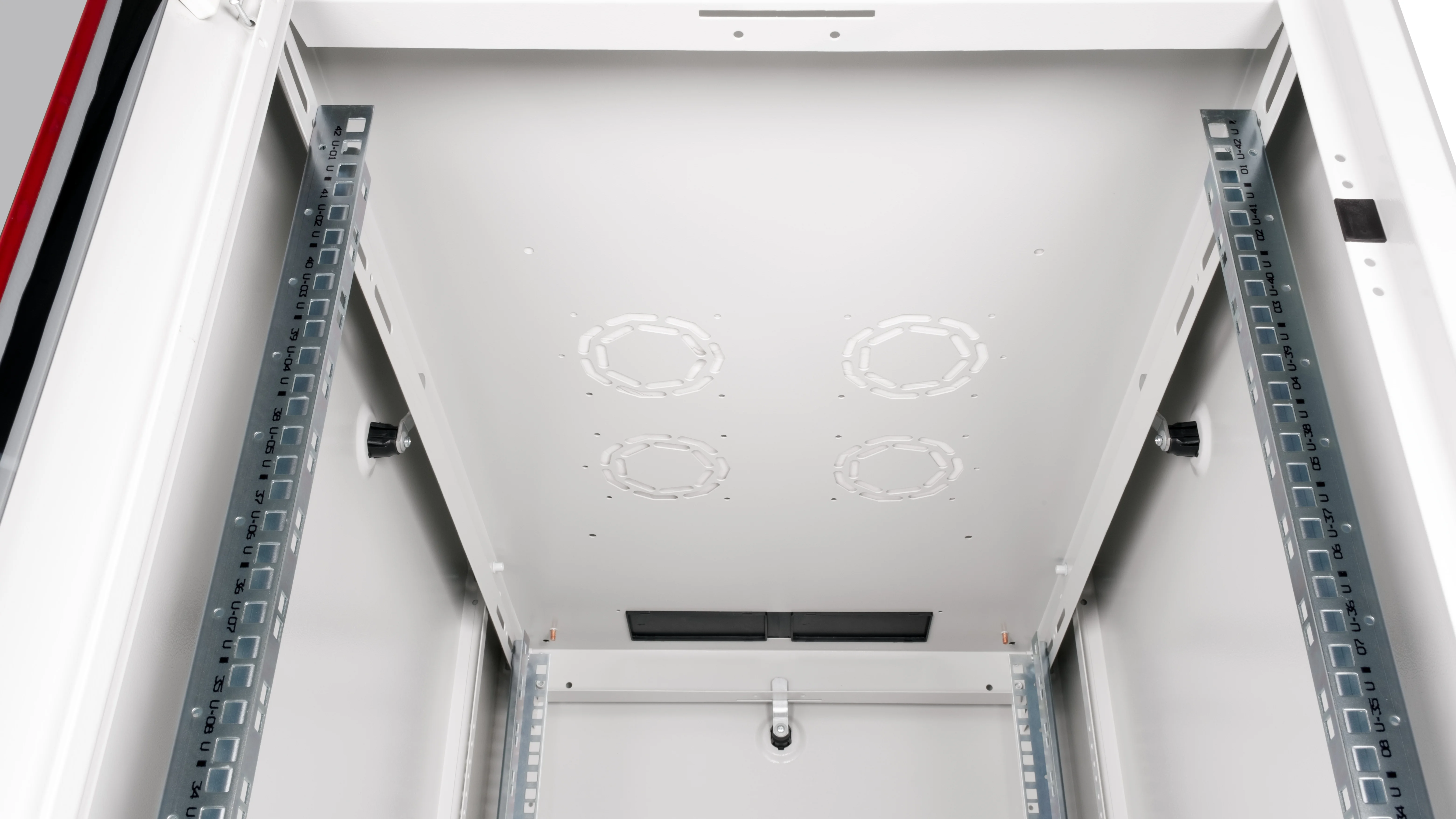 Bastidor rack 19" 42U Equip Basic Flex 600x1000mm Cinzento RAL7035 - Imagem 5