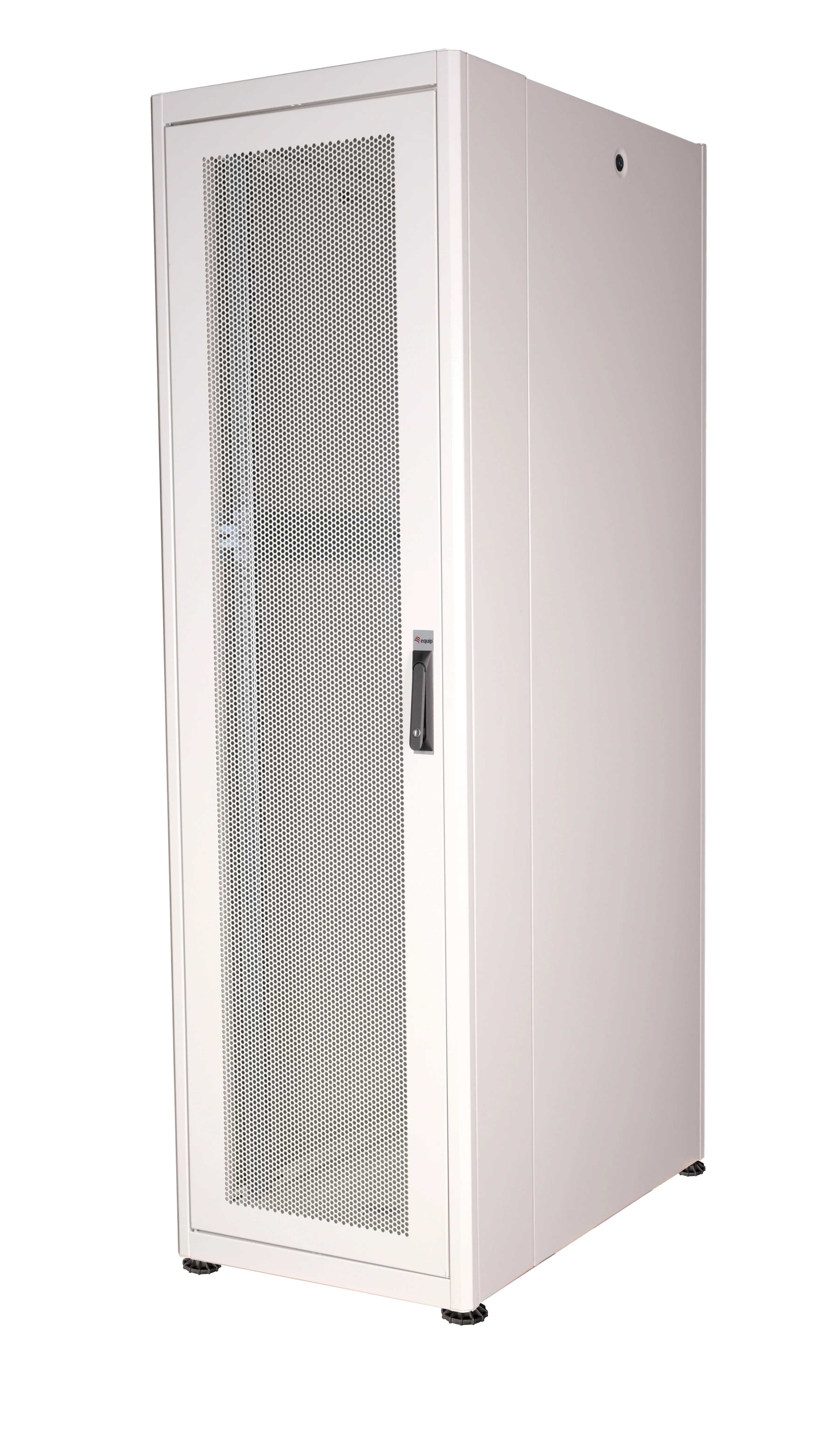 Bastidor rack 19" 42U Equip Basic Flex 600x1000mm Porta Perfurada Cinzento RAL7035 - Imagem 2