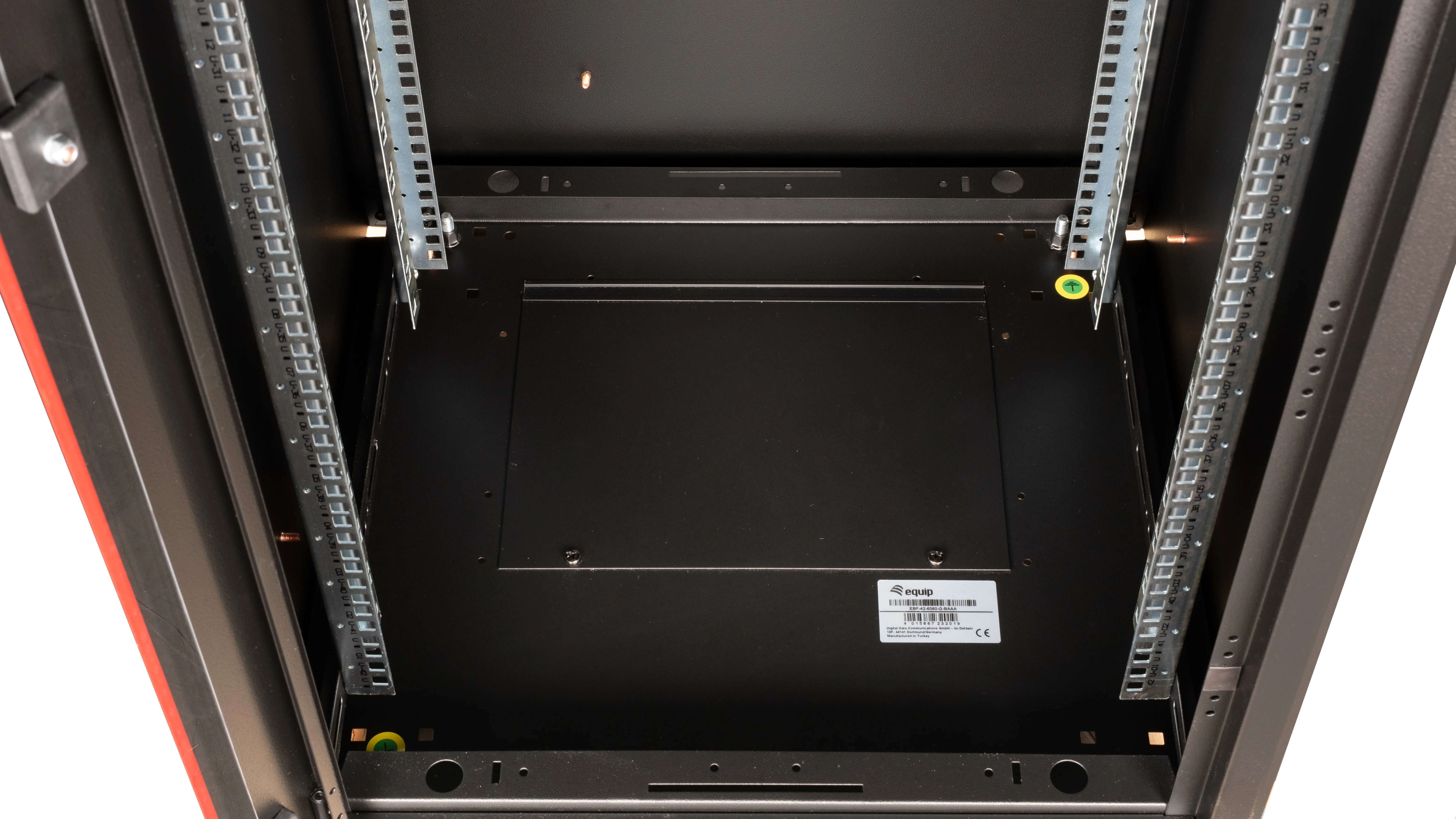 Bastidor rack 19" 42U Equip Basic Flex 600x600mm Preto RAL9005 - Imagem 4