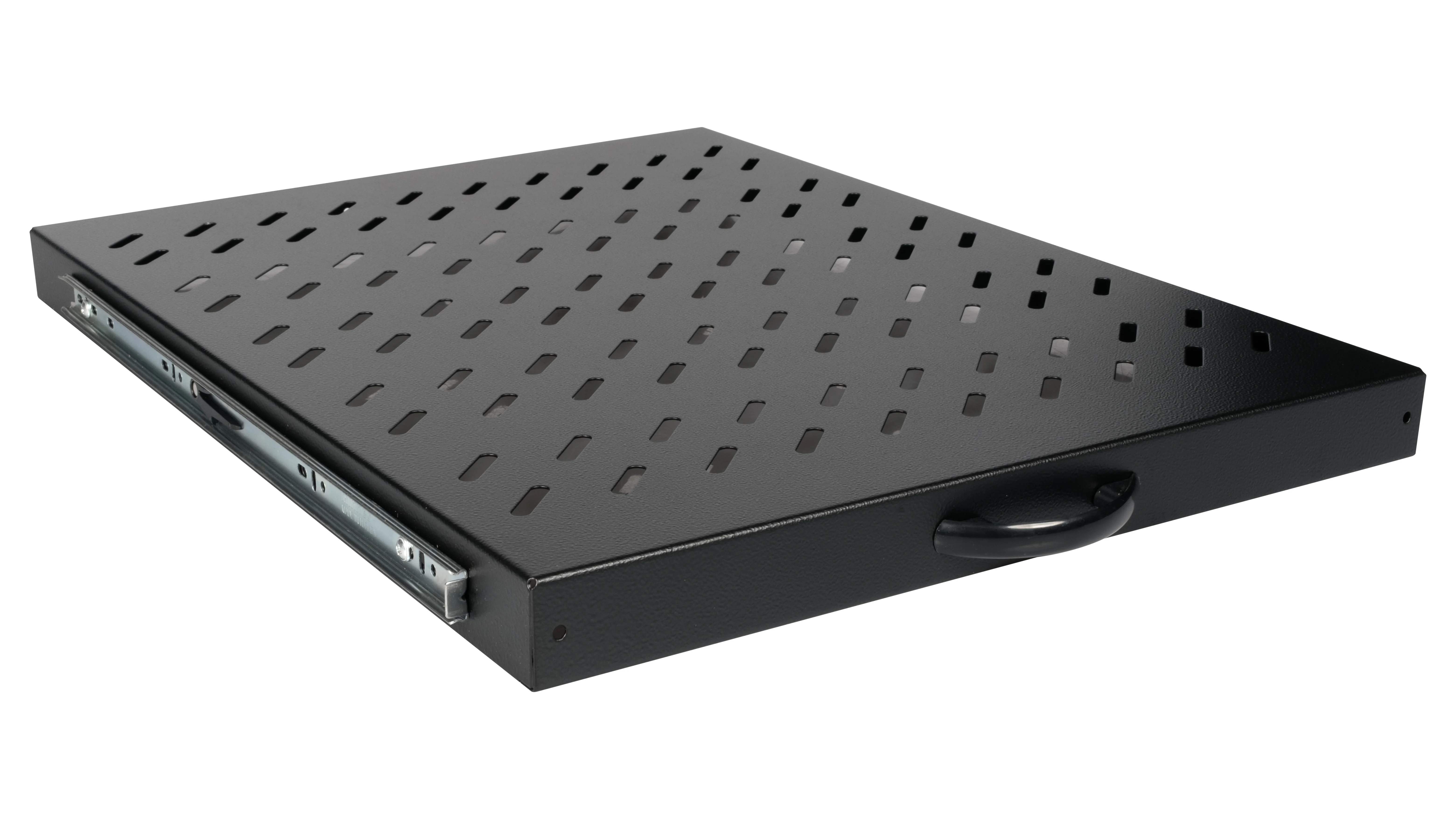 Prateleira Deslizante para Bastidor 19" 1U 800mm Equip Preta - Imagem 2