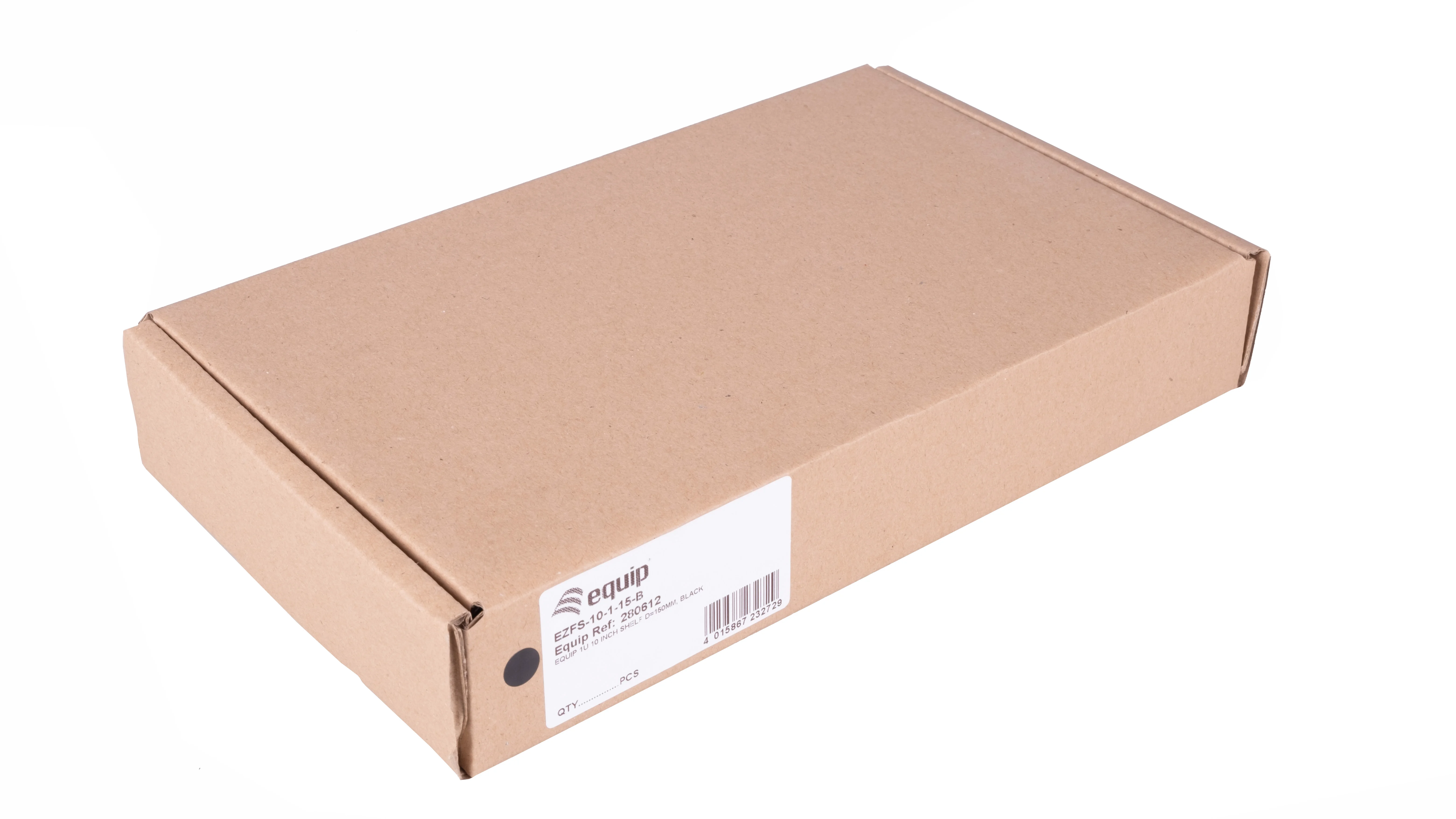 Prateleira Fixa para Bastidor 10" 1U 150mm Equip Preta - Imagem 1