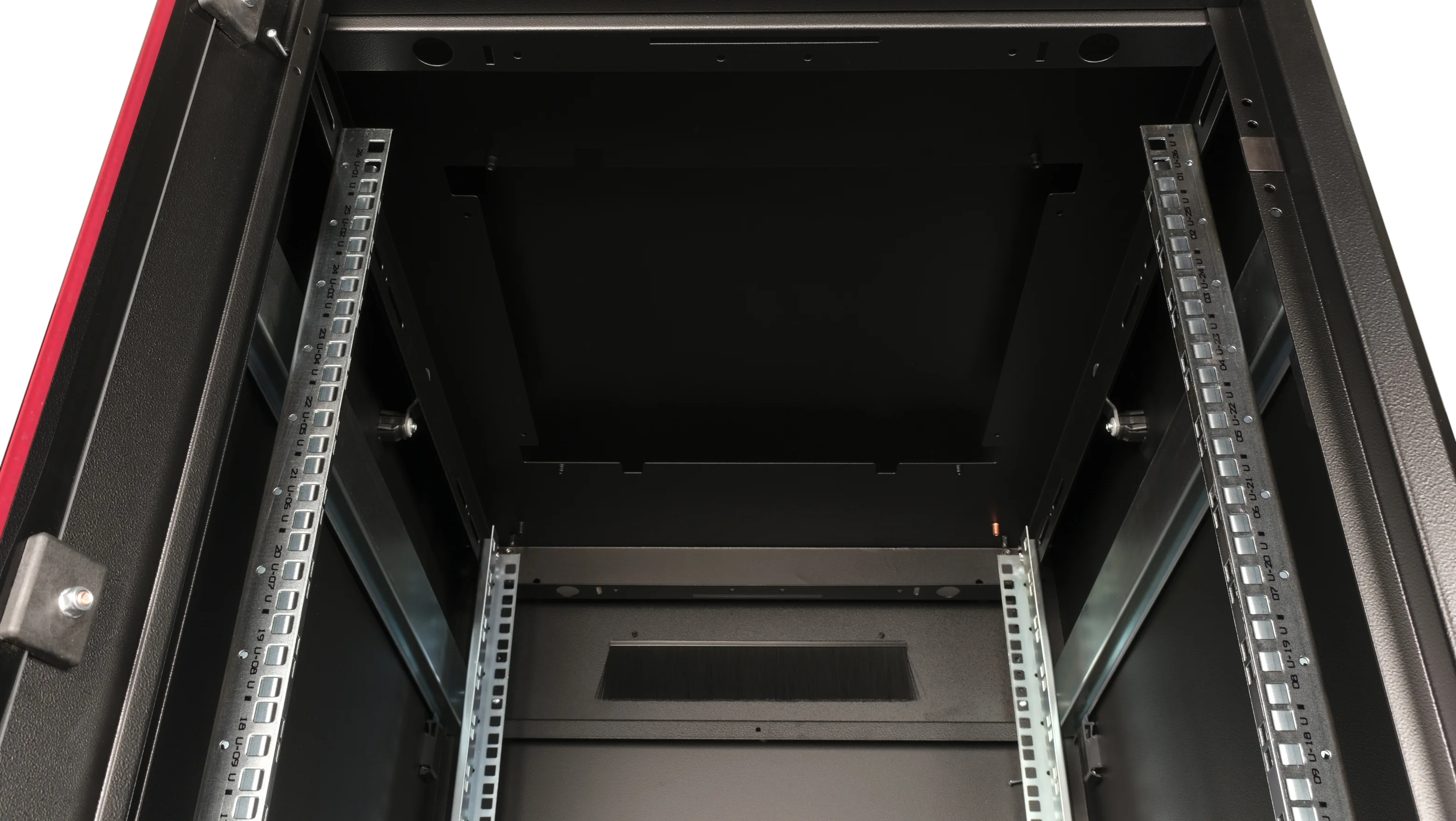 Bastidor de Rede 19" 26U 600x800mm Equip Dynamic Flex Preto RAL9005 - Imagem 4