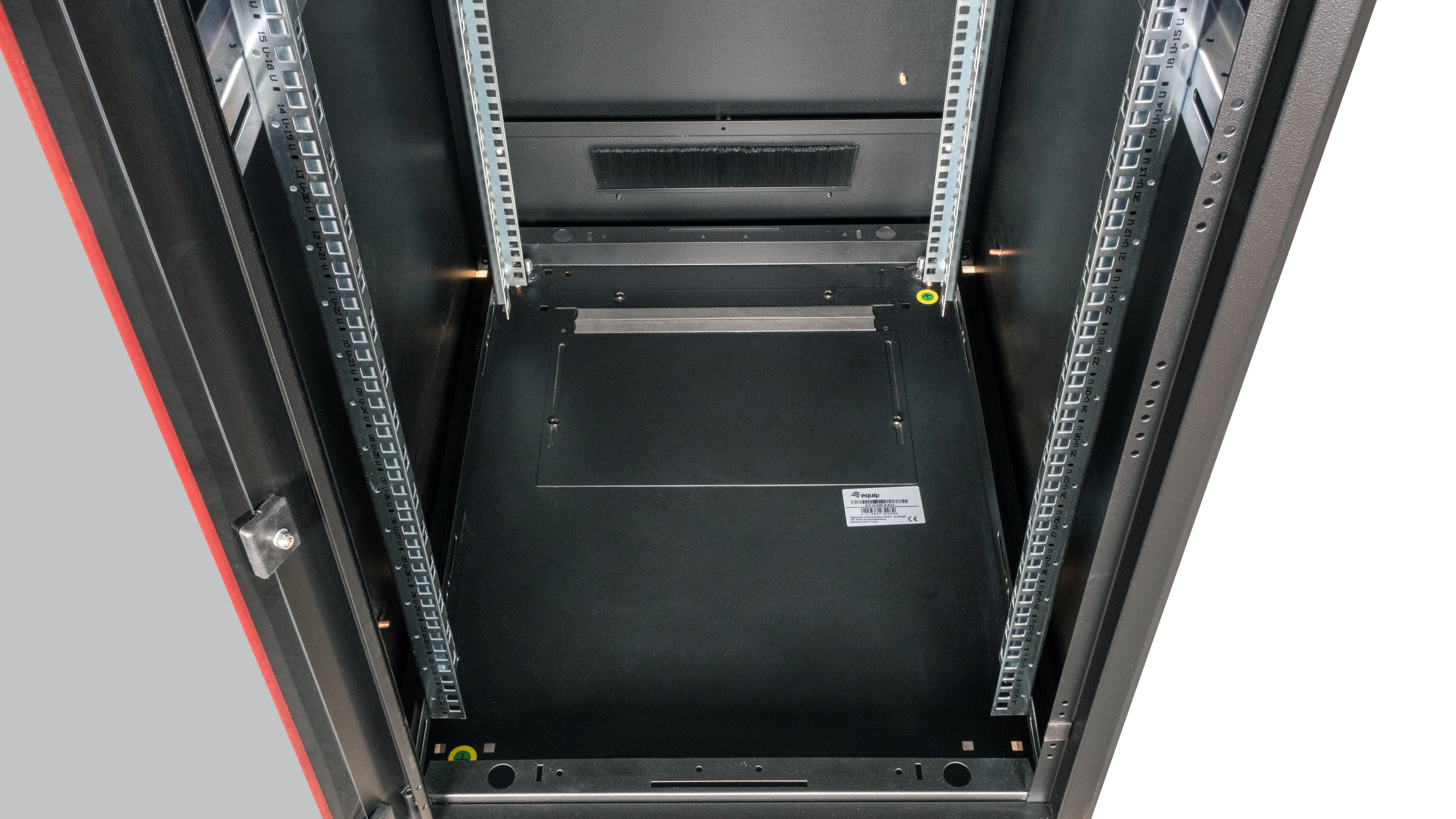 Bastidor de Rede 19" 32U 600x800mm Equip Dynamic Flex Preto RAL9005 - Imagem 5