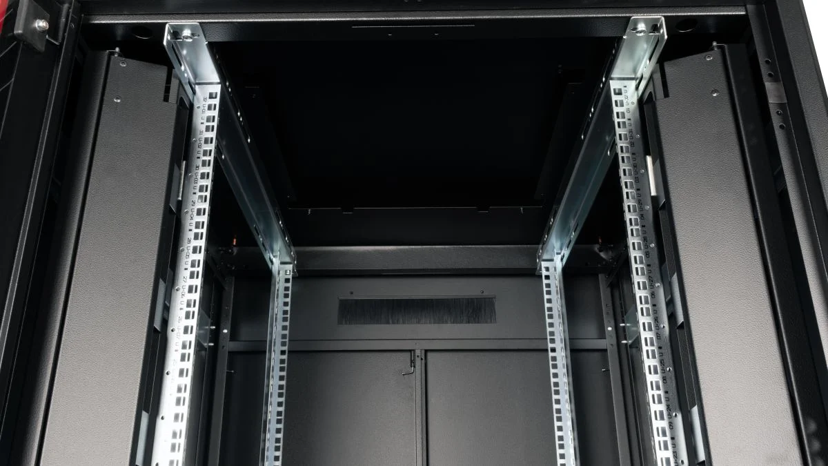 Bastidor de rede 19" Equip Dynamic Flex 32U 800x800mm preto - Imagem 6