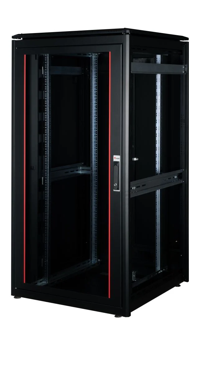 Bastidor de rede 19" Equip Dynamic Flex 32U 800x800mm preto - Imagem 4