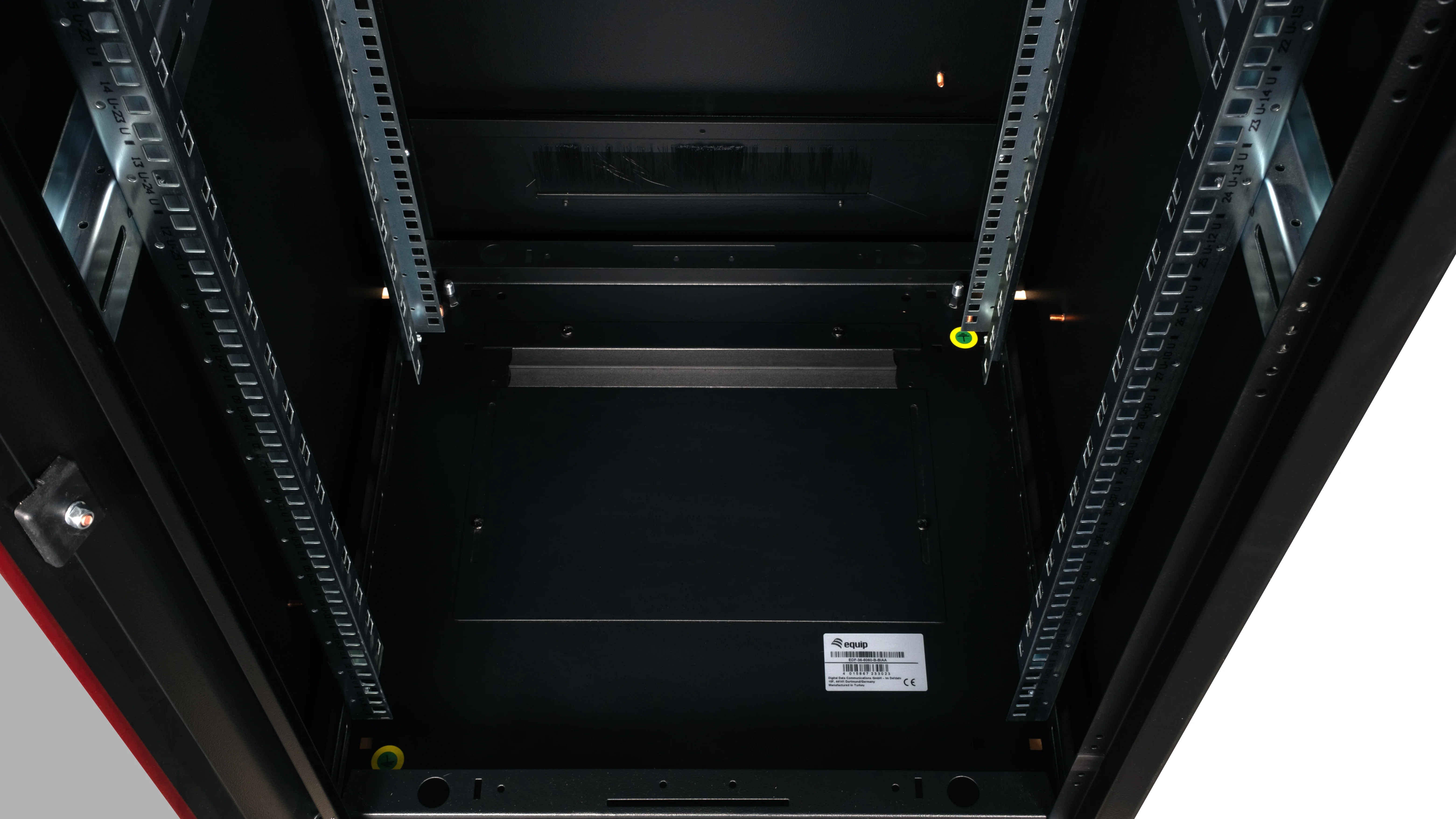 Bastidor de Rede 19" 36U 600x600mm Equip Dynamic Flex Preto RAL9005 - Imagem 6